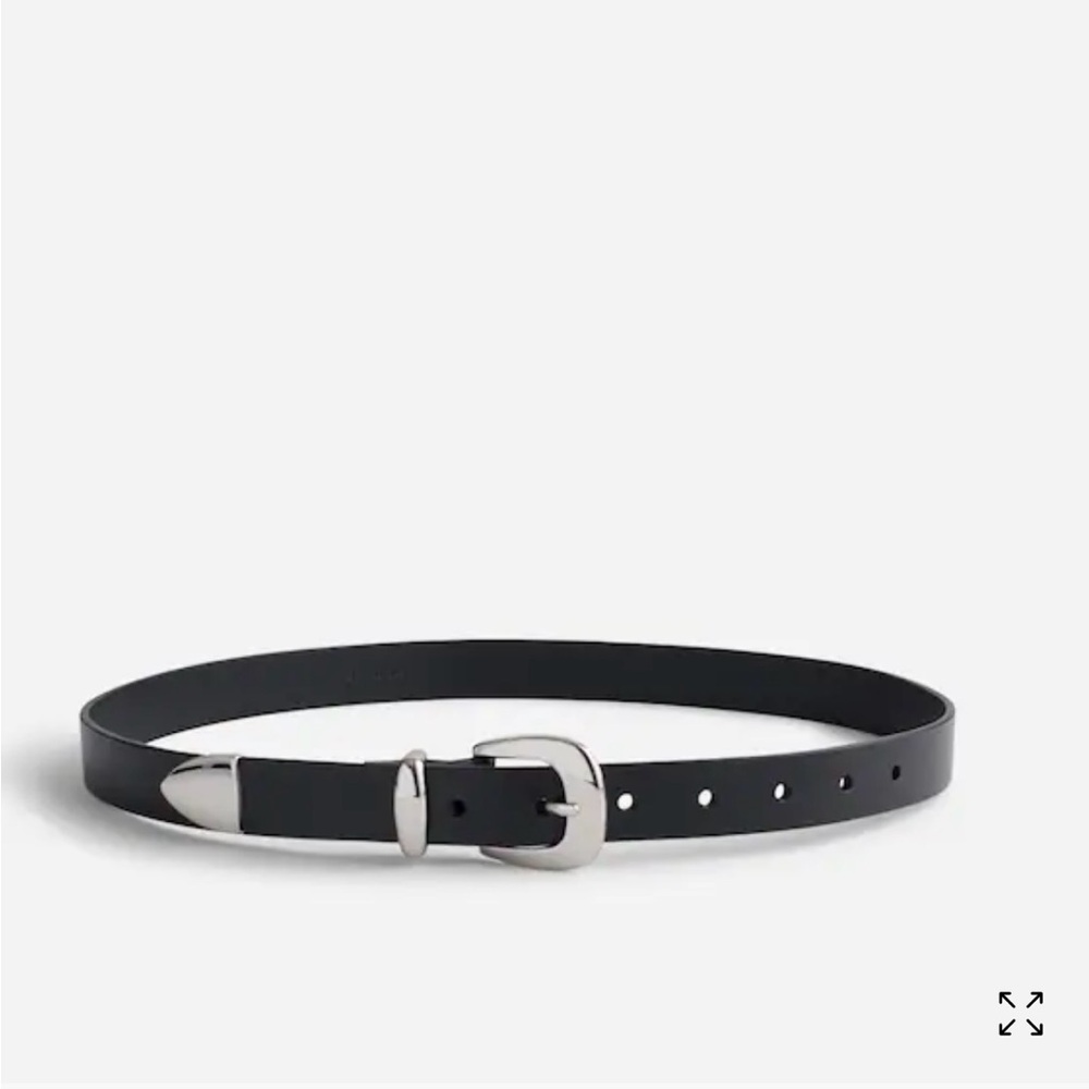 Madewell Black Western Belt
